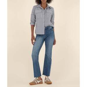 Kut from the Kloth Kelsey High Rise Ankle Flare Size 1212 / Rigor W/Med Base Was